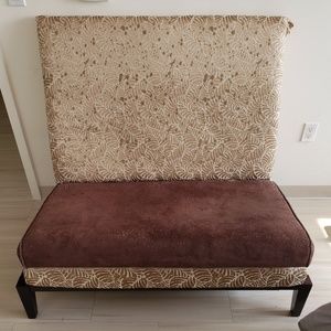 Reupholstered Loveseat Lummi High-back Loveseat